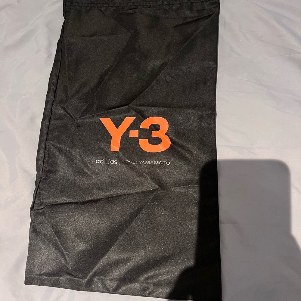 Y-3 Black Bag with Orange Logo